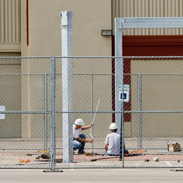 how much time can i lease the temporary fence for my building site or event in Cumming Georgia